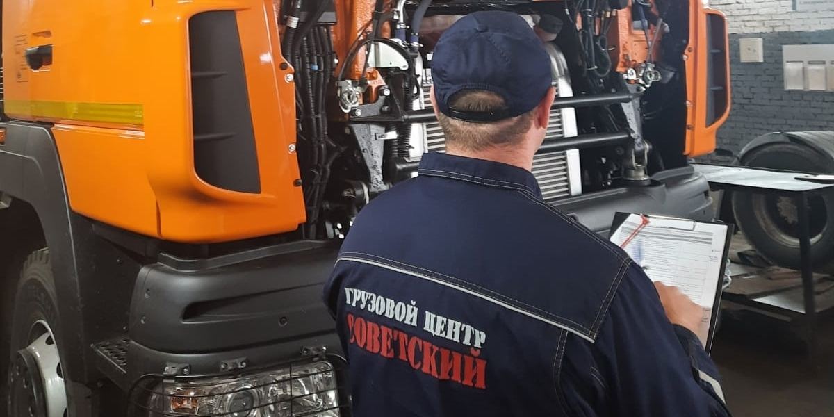 Ремонт и обслуживание грузовиков МАЗ в Вологде в ГЦ "Советский"