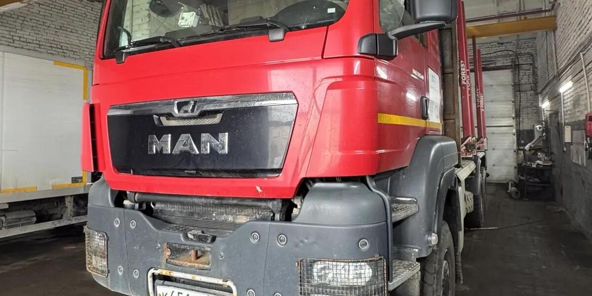 Ремонт лесовоза MAN TGS в Вологде